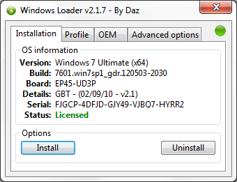 Windows 7 Ultimate Build 7601 Activation Key