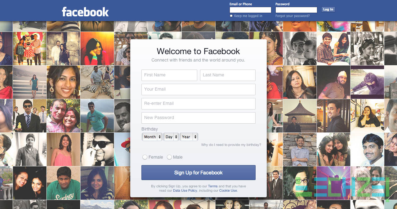New Facebook Login Page Appears Again