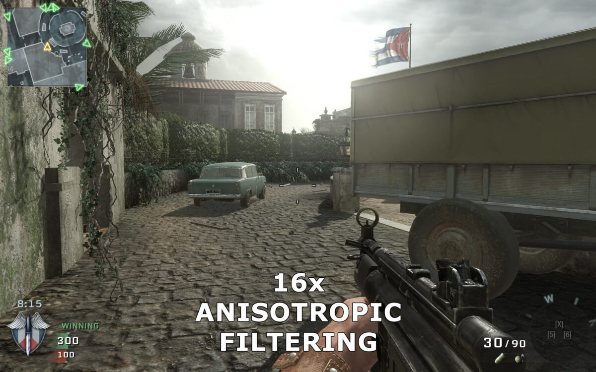 Anisotropic Filtering 16x