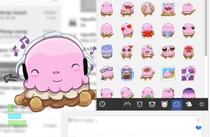 Send Facebook Chat Stickers From Chrome/Firefox Using Facemoji