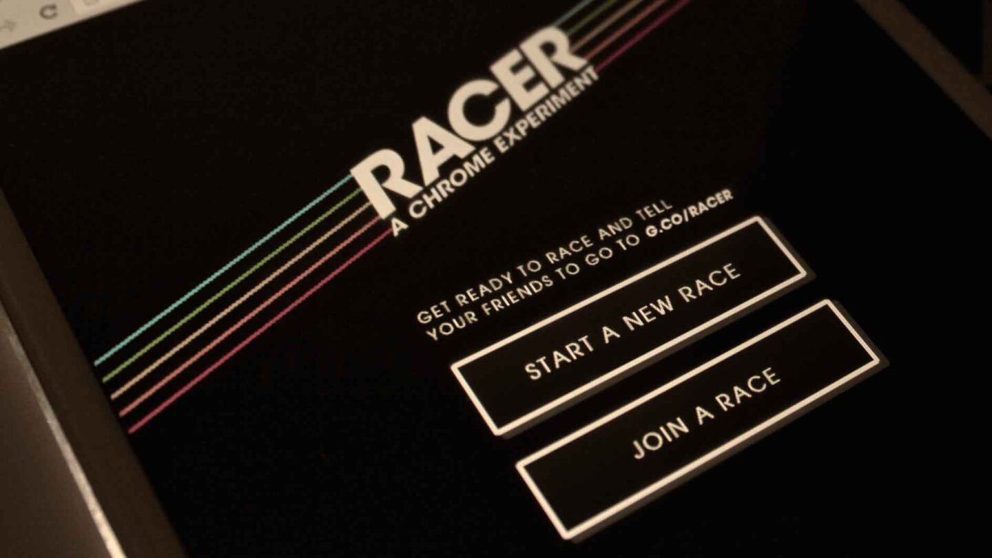 Racer – A Chrome Experiment