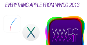 Everything Apple At WWDC 2013