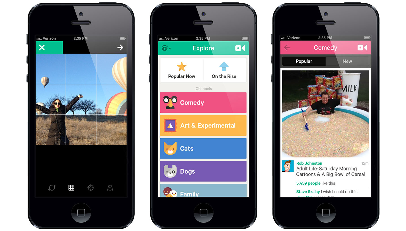 Vine For iOS Gets New Features Like Revining And Better Camera Tools