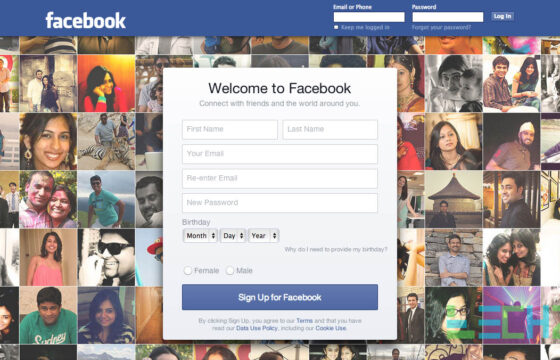 New Facebook Login Page Appears Again