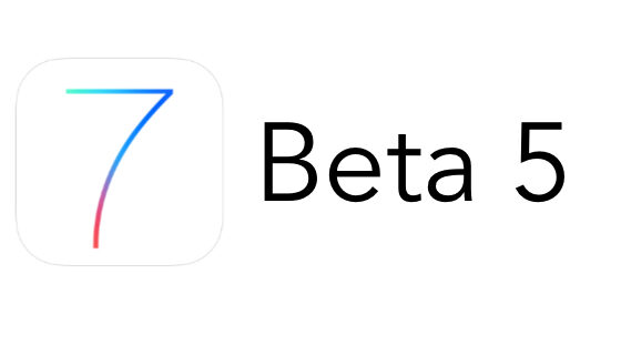 iOS 7 Beta 5 is out now