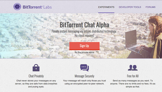 BitTorrent announces BitTorrent Chat for securing your conversations
