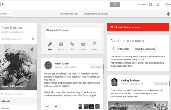 Google rolls out new features for Google+ Communities