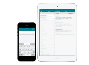 SwiftKey Keyboard comes to iOS with Evernote Intergration