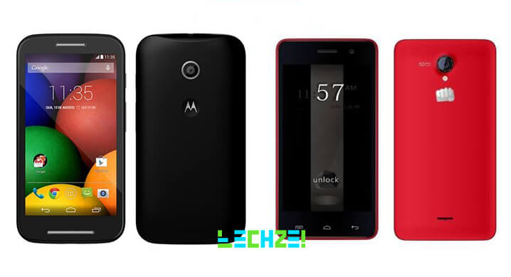 Motorola Moto E Vs Micromax Unite 2 A106