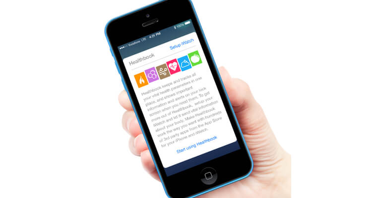 Check out the concept mockup of Healthbook for iOS 8