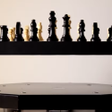 A Floating chess board made possible by the new Magnetic Levitation Technology