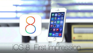 iOS 8 First Impressions