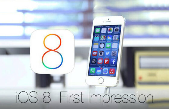 iOS 8 First Impressions