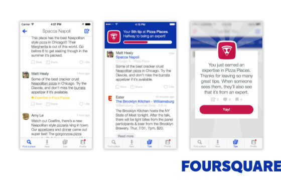 Foursquare Expertise to be a core feature of the platfrom