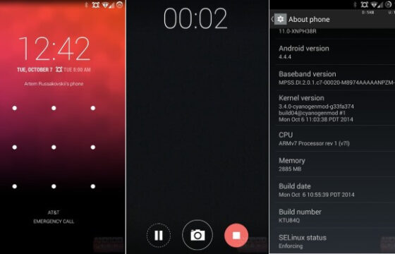 Cyanogen rolls out CyanogenMod 44S Update for OnePlus One