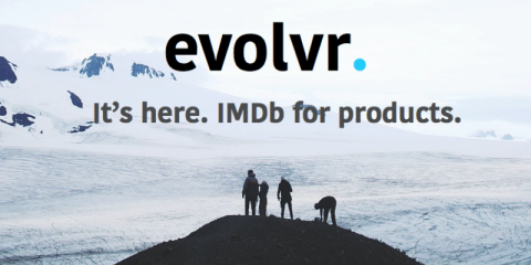 Evolvr, the tool that aims to become the IMDB for products