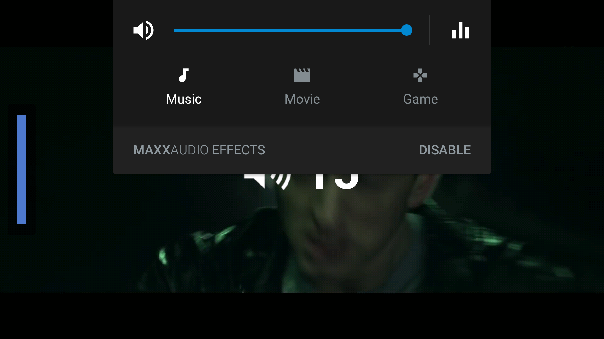 MAXXAUDIO is supposed to enhance the audio experience
