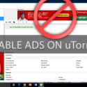 How to disable ads on uTorrent