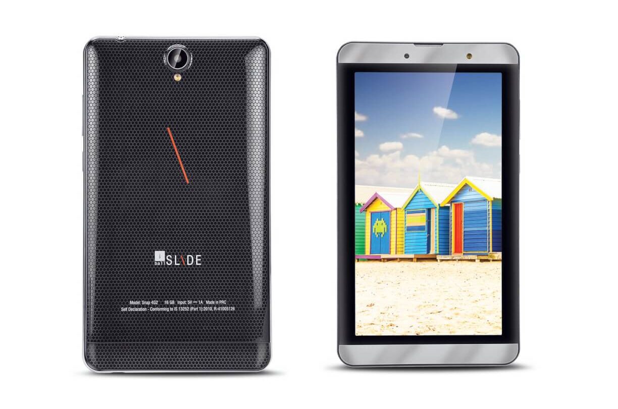 iBall Launches 4G Tablet PC “iBall Slide Gorgeo 4GL”