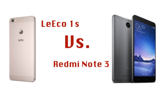 LeEco Le 1s Vs. Xiaomi Redmi Note 3: Spec Comparision