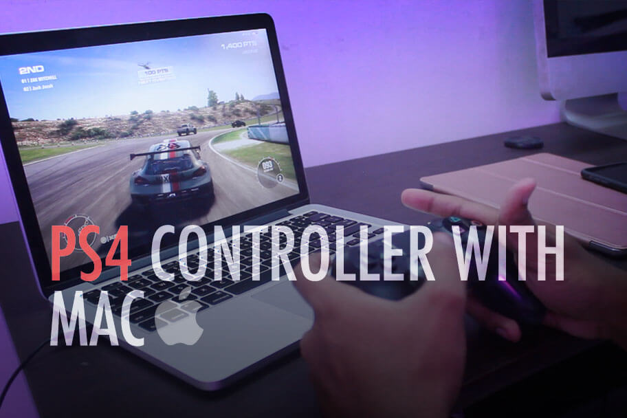 how to use ps4 controller on macbook