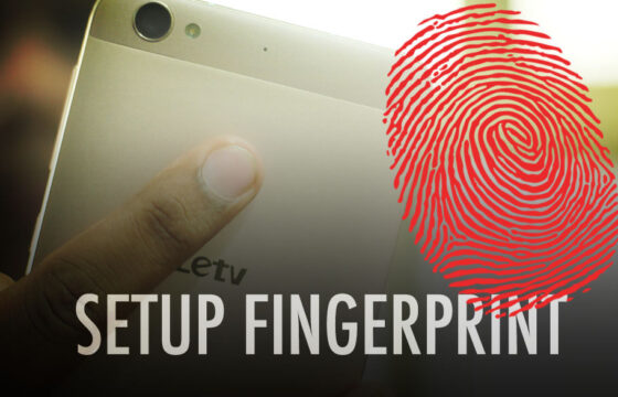 How to Setup Fingerprint Scanner on LeEco Le 1s