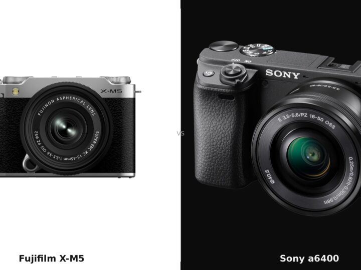 Best Camera Under ₹90,000 in India: Fujifilm X-M5 vs Sony a6400
