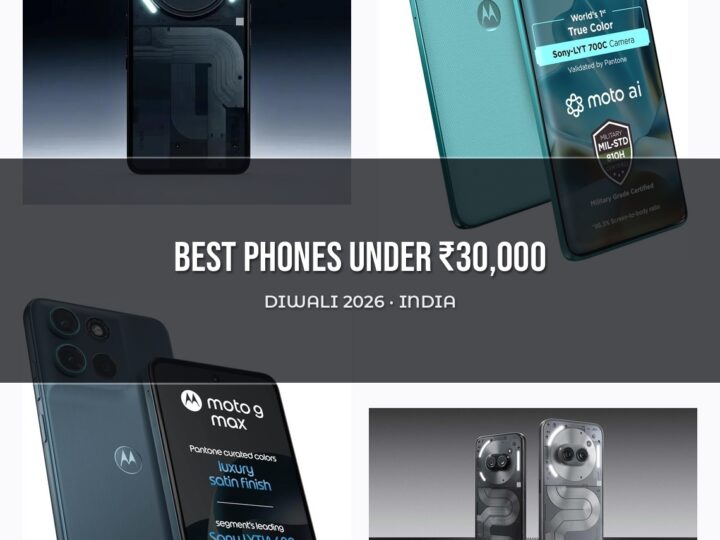 Best Phones Under ₹30,000 in India: Diwali 2026 Picks