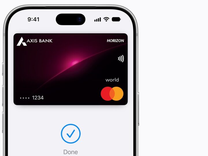 Apple Pay in India: Set Up Axis Bank Visa and Mastercard