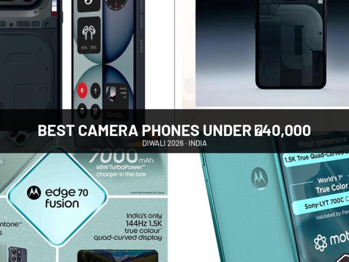 Best Camera Phones Under ₹40,000 in India