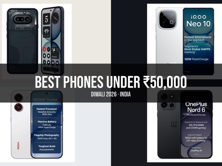 Best Phones Under ₹50,000 in India