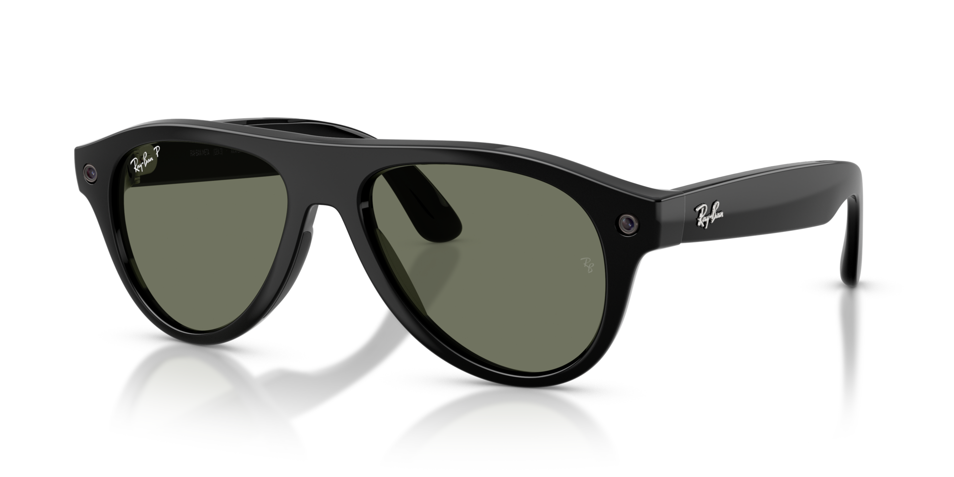 Ray-Ban Meta Gen 3 Aviator in shiny black